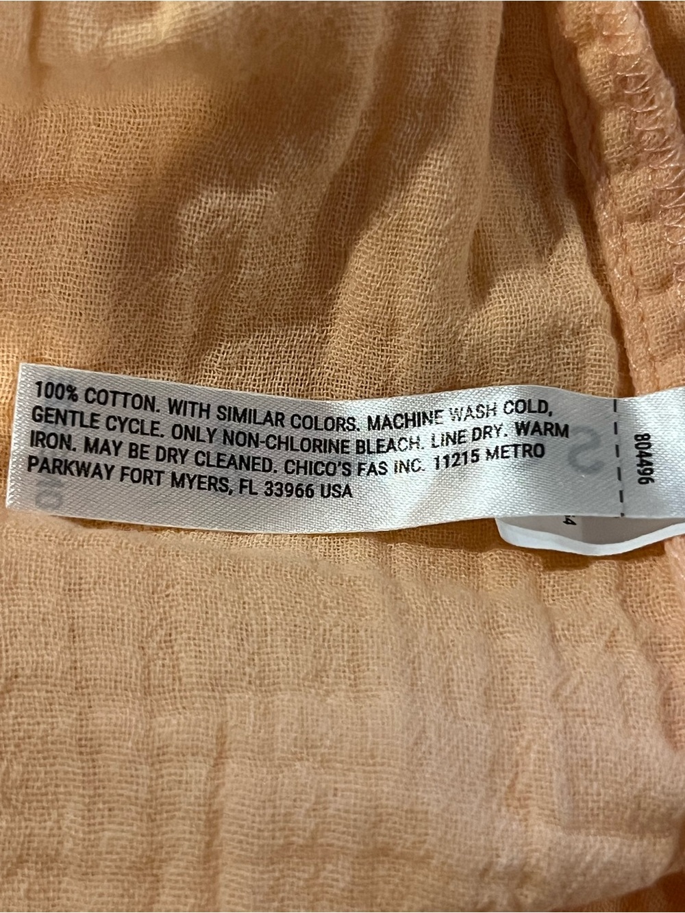 SomaCotton Gauze 2-piece lounge pajama set Cami & wide leg pants Size L - Picture 7 of 7